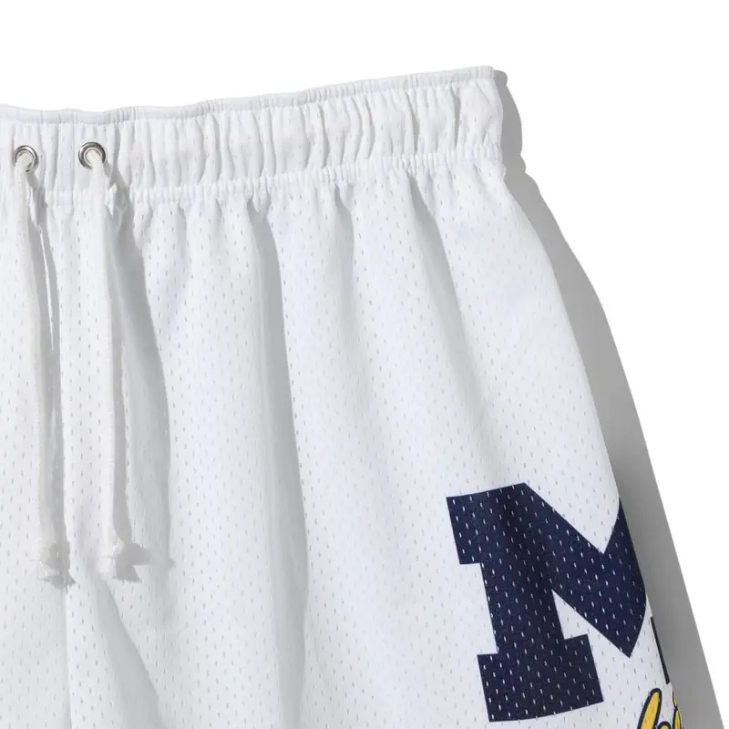 SPALDING ジャージーショーツ ミシガン M ロゴ クラシック SMP26141M 画像6
