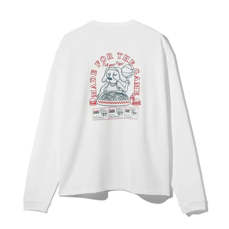 SPALDING ロングスリーブTシャツ ビーグルズ ダイナー SMT26106 画像3
