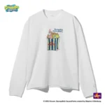 SPALDING 　ジュニア ロングスリーブTシャツ スポンジ･ボブ チル SJT26156S 画像2