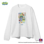 SPALDING ジュニアロングスリーブTシャツ スポンジ･ボブ ビッグフェイス キャラクターズ SJT26157S 画像2