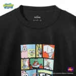 SPALDING ジュニアロングスリーブTシャツ スポンジ･ボブ ビッグフェイス キャラクターズ SJT26157S 画像6