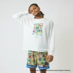 SPALDING ロングスリーブTシャツ スポンジ･ボブ ビッグフェイス キャラクターズ SMT26131S 画像8