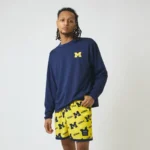 SPALDING ロングスリーブTシャツ ミシガン ユニバーシティ ウルバリンズ バスケットボール SMT26138M 画像12