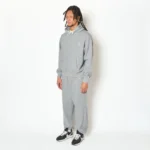 AKTR TRI-LINE AGED HOODIE GY トリラインロゴスウェットフーディー アクター 226-035010-GY 画像4