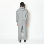 AKTR TRI-LINE AGED HOODIE GY トリラインロゴスウェットフーディー アクター 226-035010-GY 画像5