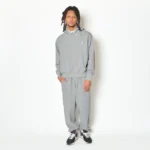 AKTR TRI-LINE AGED HOODIE GY トリラインロゴスウェットフーディー アクター 226-035010-GY 画像6