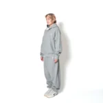 AKTR TRI-LINE AGED HOODIE GY トリラインロゴスウェットフーディー アクター 226-035010-GY 画像8