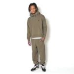 AKTR TRI-LINE AGED HOODIE KH トリラインロゴスウェットフーディー アクター 226-035010-KH 画像9