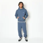 AKTR TRI-LINE AGED HOODIE SLBL トリラインロゴスウェットフーディー アクター 226-035010 画像6