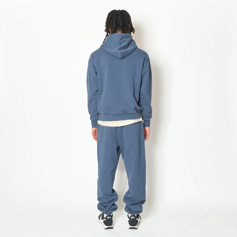 AKTR TRI-LINE AGED HOODIE SLBL トリラインロゴスウェットフーディー アクター 226-035010 画像5