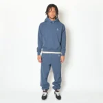 AKTR TRI-LINE AGED HOODIE SLBL トリラインロゴスウェットフーディー アクター 226-035010 画像3
