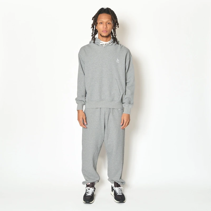 AKTR TRI-LINE AGED SWEAT PANTS GY トリラインスウェットパンツ 226-036020-GY 画像7