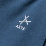 AKTR TRI-LINE AGED SWEAT PANTS GY トリラインスウェットパンツ 226-036020-SLBL 画像4