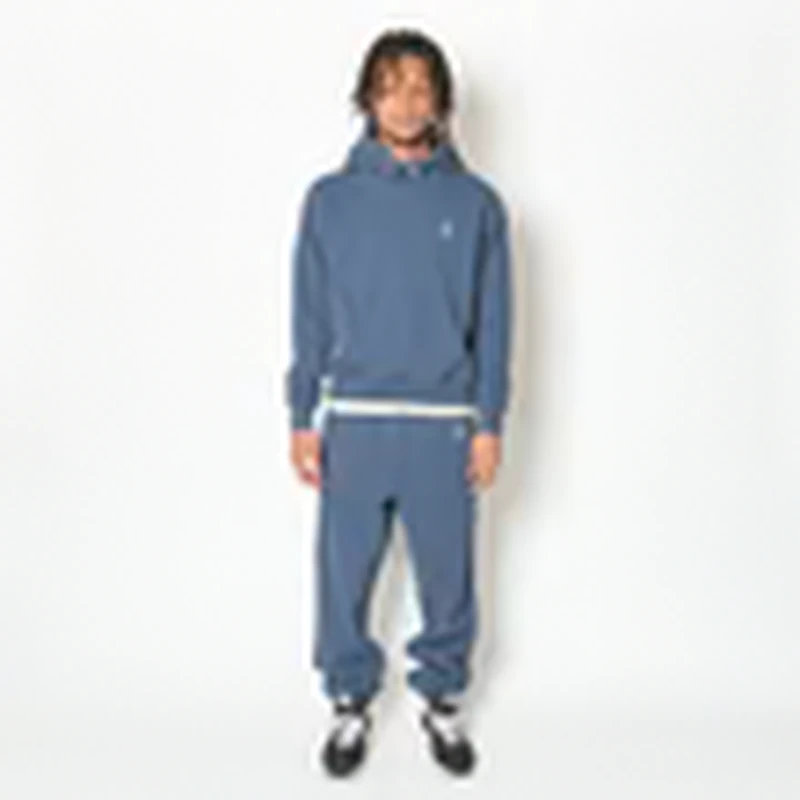AKTR TRI-LINE AGED SWEAT PANTS GY トリラインスウェットパンツ 226-036020-SLBL 画像14