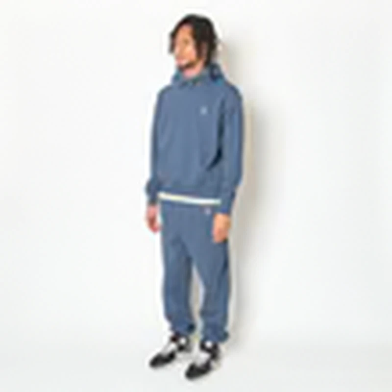 AKTR TRI-LINE AGED SWEAT PANTS GY トリラインスウェットパンツ 226-036020-SLBL 画像13