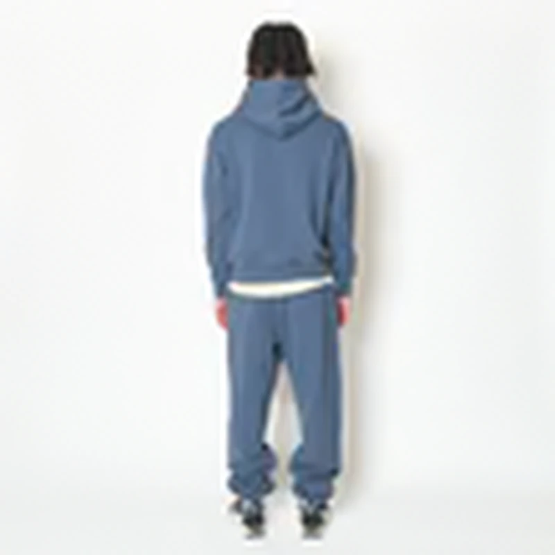 AKTR TRI-LINE AGED SWEAT PANTS GY トリラインスウェットパンツ 226-036020-SLBL 画像12