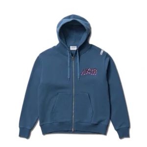 AKTR F.A DESTROY BALL AGED ZIP HOODIE BL スウェットジップフーディー アクター 226-037010-BL