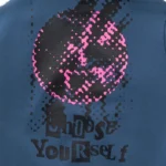 AKTR F.A DESTROY BALL AGED ZIP HOODIE BL スウェットジップフーディー アクター 226-037010-BL 画像4