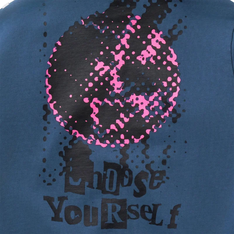 AKTR F.A DESTROY BALL AGED ZIP HOODIE BL スウェットジップフーディー アクター 226-037010-BL 画像4