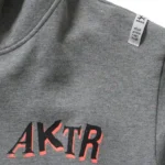 AKTR F.A DESTROY BALL AGED ZIP HOODIE GY スウェットジップフーディー アクター 226-037010-GY 画像4