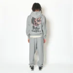 AKTR F.A DESTROY BALL AGED ZIP HOODIE GY スウェットジップフーディー アクター 226-037010-GY 画像10
