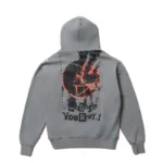 AKTR F.A DESTROY BALL AGED ZIP HOODIE GY スウェットジップフーディー アクター 226-037010-GY 画像2