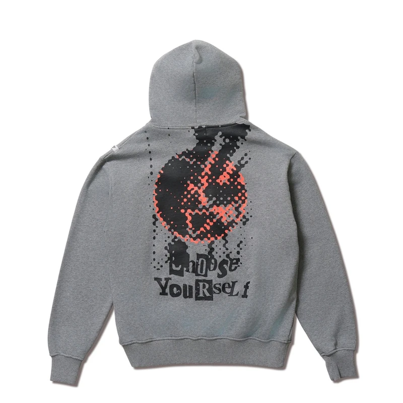 AKTR F.A DESTROY BALL AGED ZIP HOODIE GY スウェットジップフーディー アクター 226-037010-GY 画像2