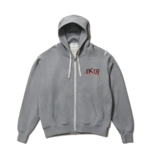 AKTR F.A DESTROY BALL AGED ZIP HOODIE GY スウェットジップフーディー アクター 226-037010-GY