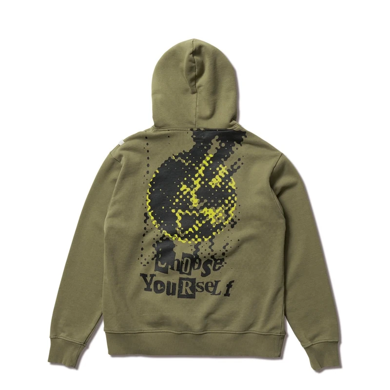 AKTR F.A DESTROY BALL AGED ZIP HOODIE KH スウェットジップフーディー アクター 226-037010-KH 画像2