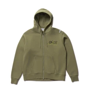 AKTR F.A DESTROY BALL AGED ZIP HOODIE KH スウェットジップフーディー アクター 226-037010-KH