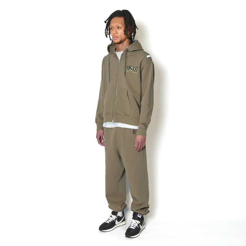 AKTR F.A DESTROY BALL AGED ZIP HOODIE KH スウェットジップフーディー アクター 226-037010-KH 画像10