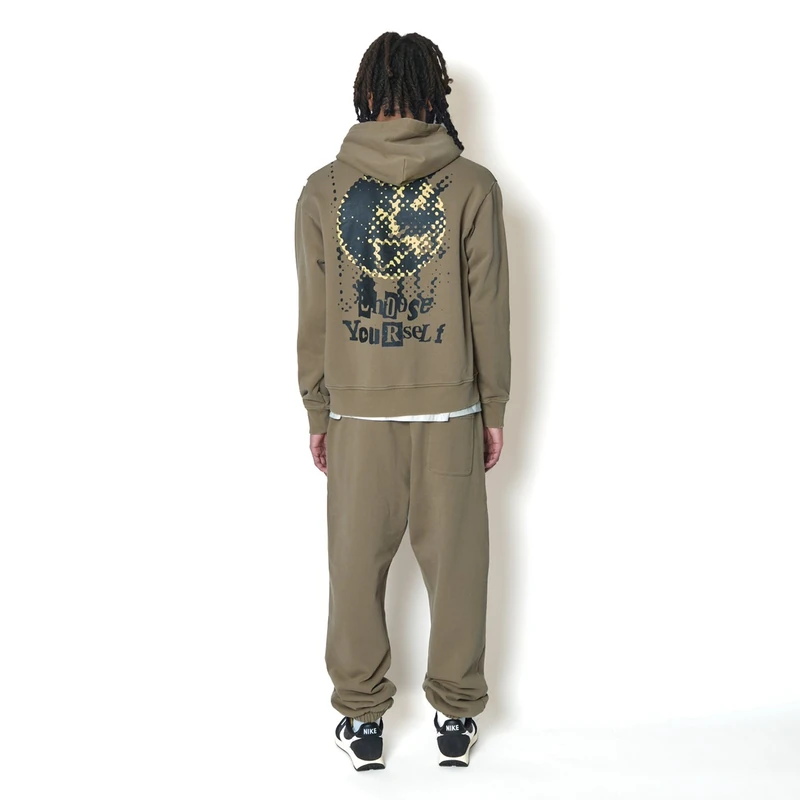 AKTR F.A DESTROY BALL AGED ZIP HOODIE KH スウェットジップフーディー アクター 226-037010-KH 画像8