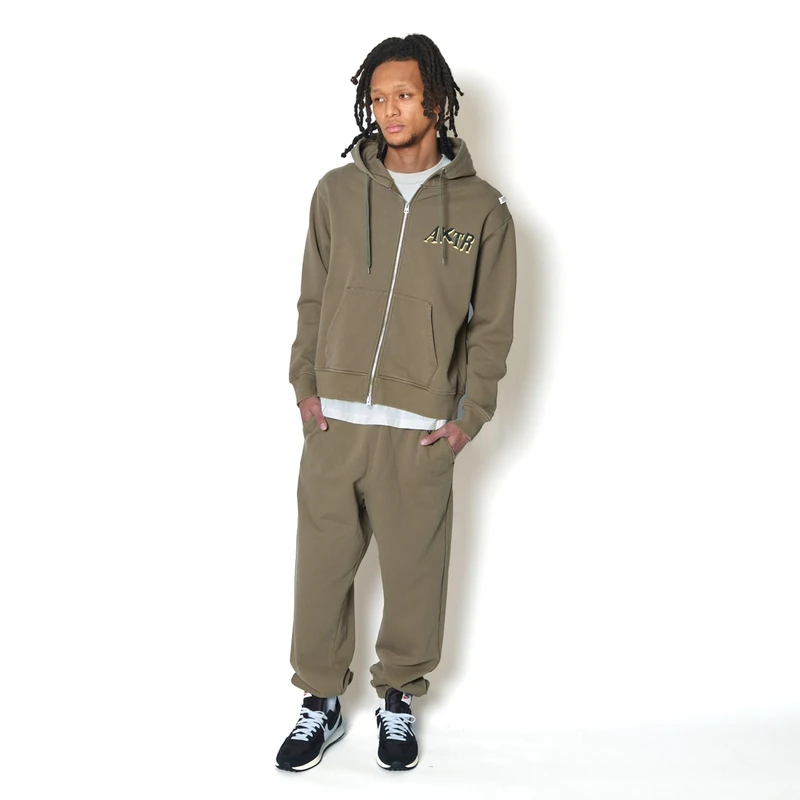 AKTR F.A DESTROY BALL AGED ZIP HOODIE KH スウェットジップフーディー アクター 226-037010-KH 画像7