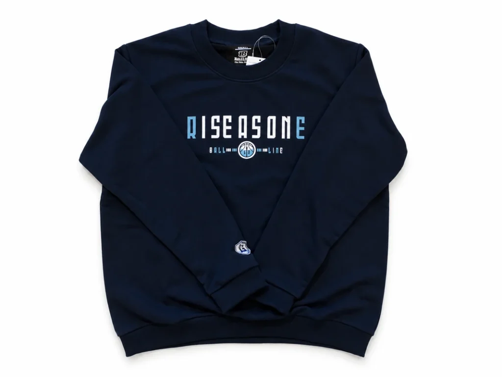 スリムスウェットシャツ　SLIME　SWEET　SHIRT バスケットボール BLSS-1874 画像3