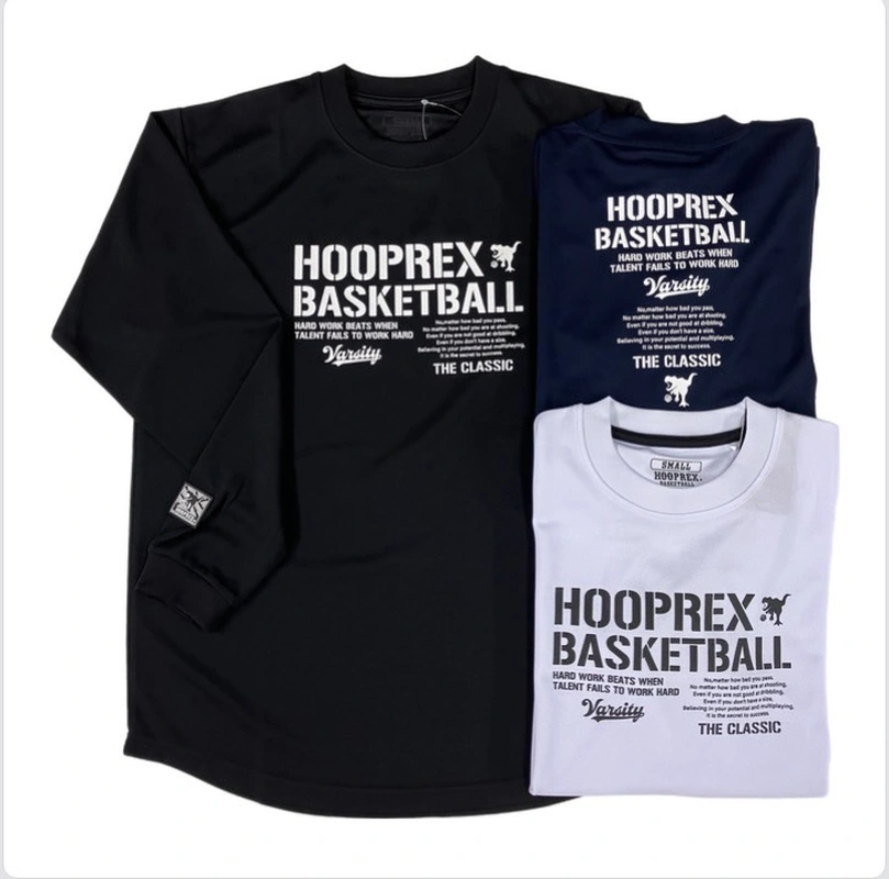 HOOP REX HOOPREX フープレックス ロングTシャツ 長袖 バスケ HRXLT-050