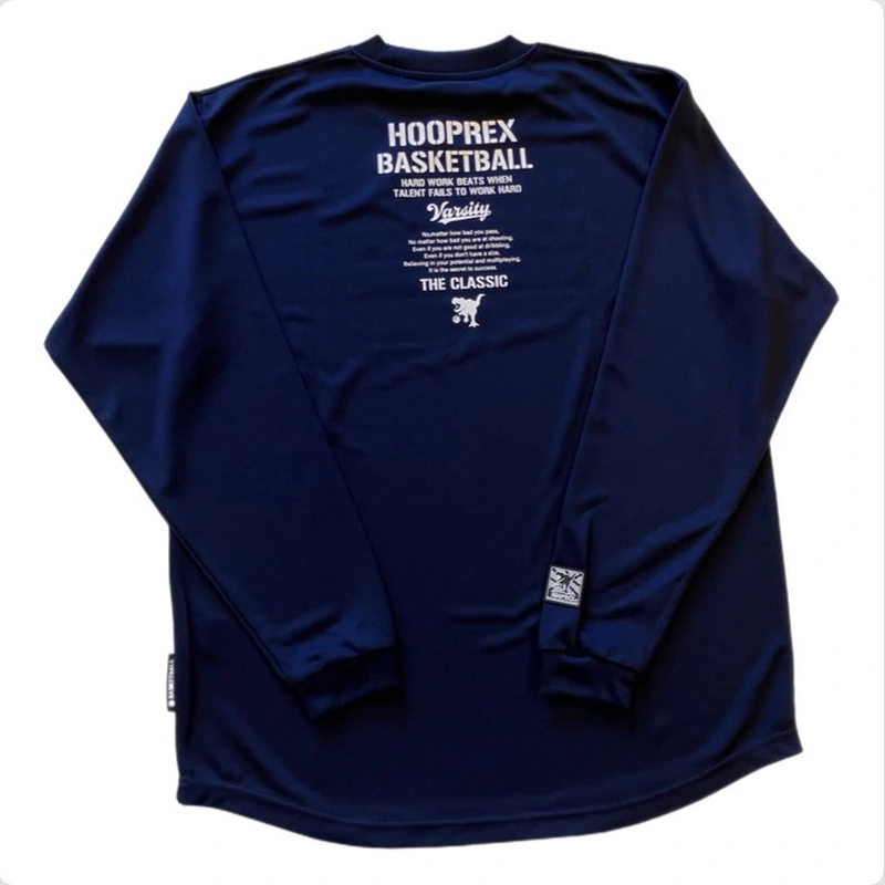 HOOP REX HOOPREX フープレックス ロングTシャツ 長袖 バスケ HRXLT-050 画像7