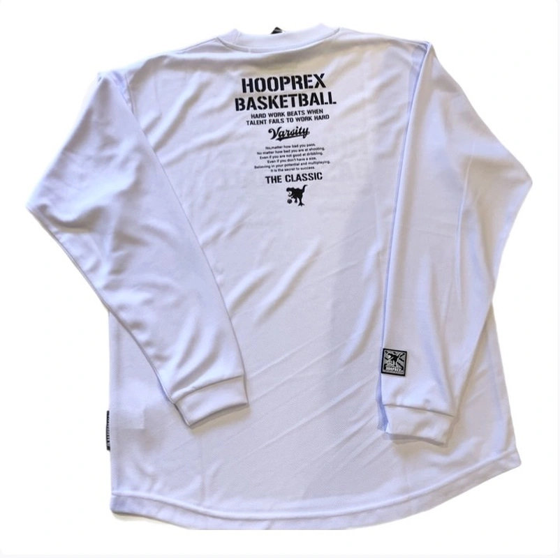 HOOP REX HOOPREX フープレックス ロングTシャツ 長袖 バスケ HRXLT-050 画像5
