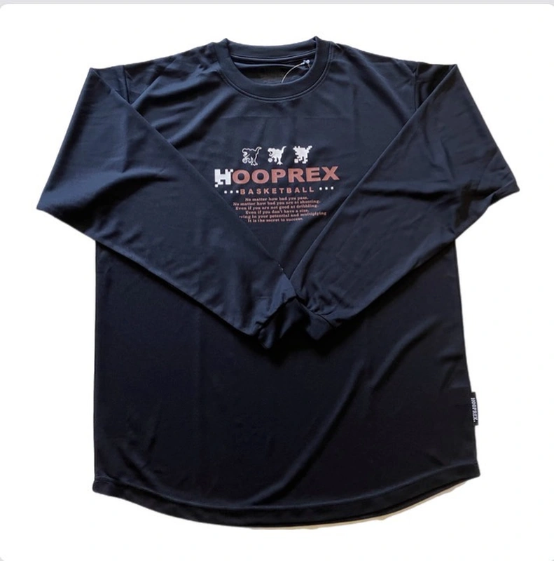 HOOP REX HOOPREX フープレックス ロングTシャツ 長袖 バスケ HRXLT-051 画像5
