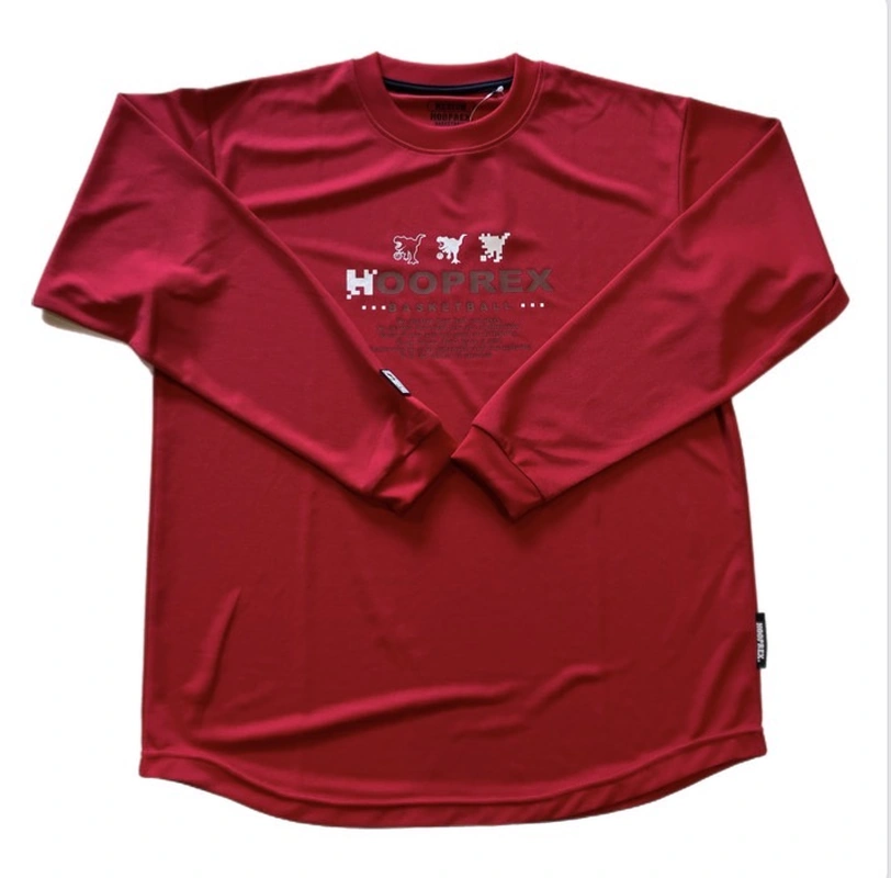HOOP REX HOOPREX フープレックス ロングTシャツ 長袖 バスケ HRXLT-051 画像2
