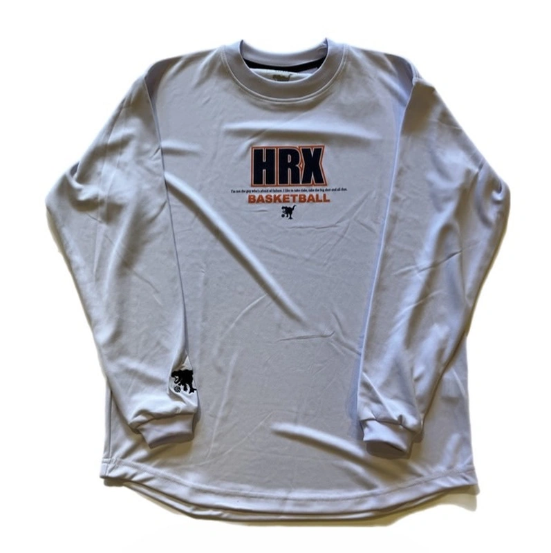 HOOP REX HOOPREX フープレックス ロングTシャツ 長袖 バスケ HRXLT-054 画像4