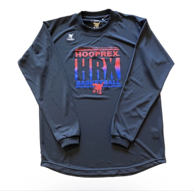 HOOP REX HOOPREX フープレックス ロングTシャツ 長袖 バスケ HRXLT-055 画像2