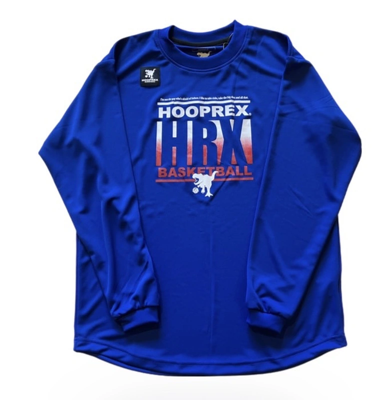 HOOP REX HOOPREX フープレックス ロングTシャツ 長袖 バスケ HRXLT-055 画像3