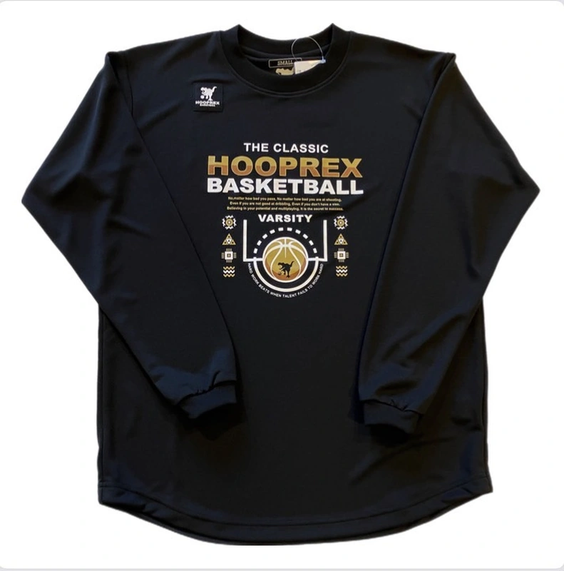 HOOP REX HOOPREX フープレックス ロングTシャツ 長袖 バスケ HRXLT-056 画像4