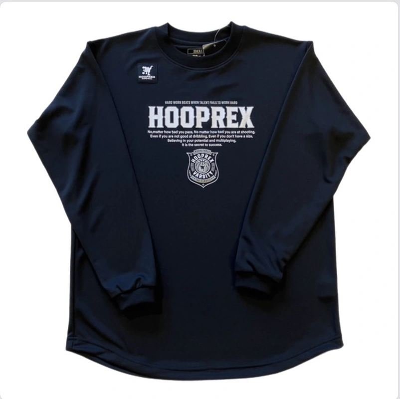 HOOP REX HOOPREX フープレックス ロングTシャツ 長袖 バスケ HRXLT-057 画像4