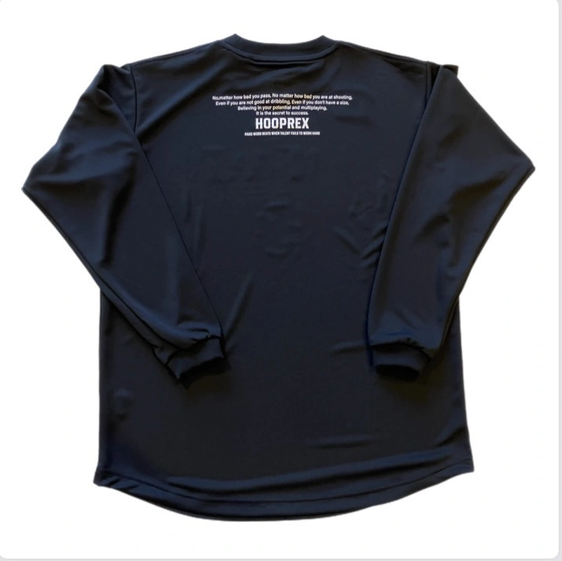 HOOP REX HOOPREX フープレックス ロングTシャツ 長袖 バスケ HRXLT-057 画像5