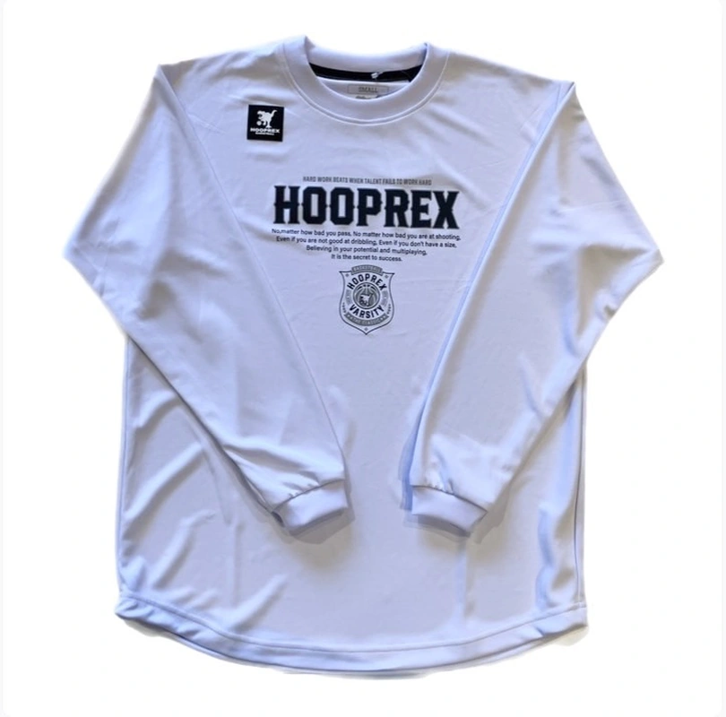 HOOP REX HOOPREX フープレックス ロングTシャツ 長袖 バスケ HRXLT-057 画像6
