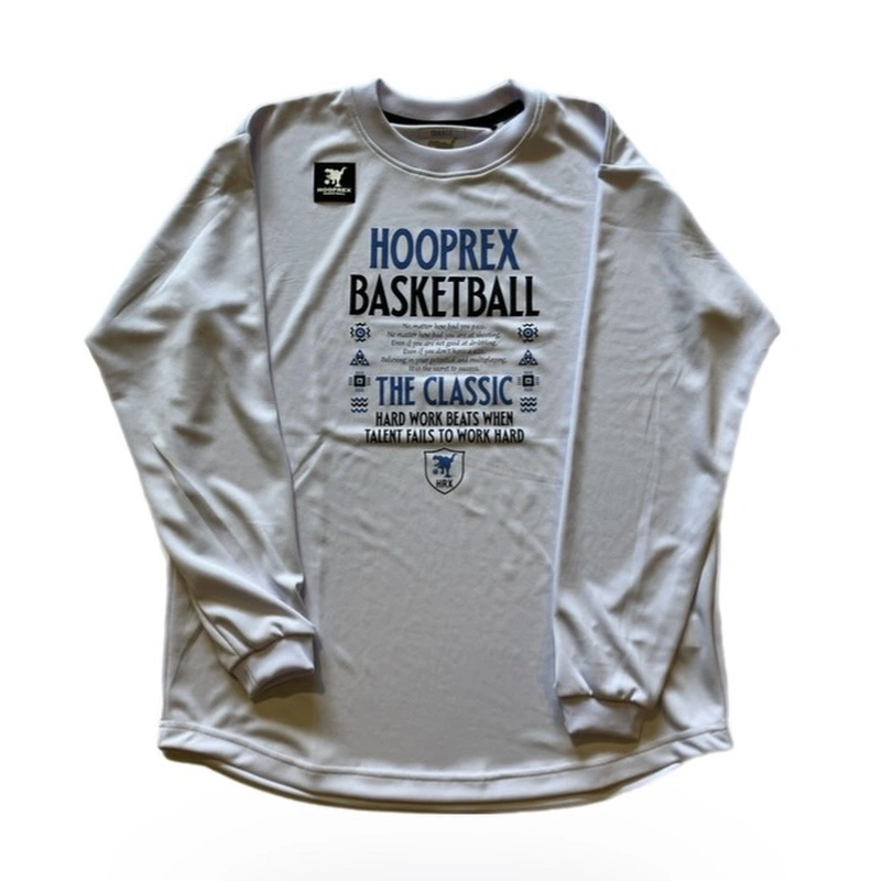 HOOP REX HOOPREX フープレックス ロングTシャツ 長袖 バスケ HRXLT-058 画像4