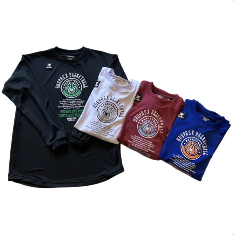 HOOP REX HOOPREX フープレックス ロングTシャツ 長袖 バスケ HRXLT-059