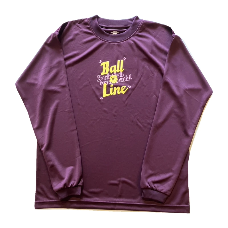 ロングスリーブ LONGSHIRTS バスケットボール NBT-6863 画像3