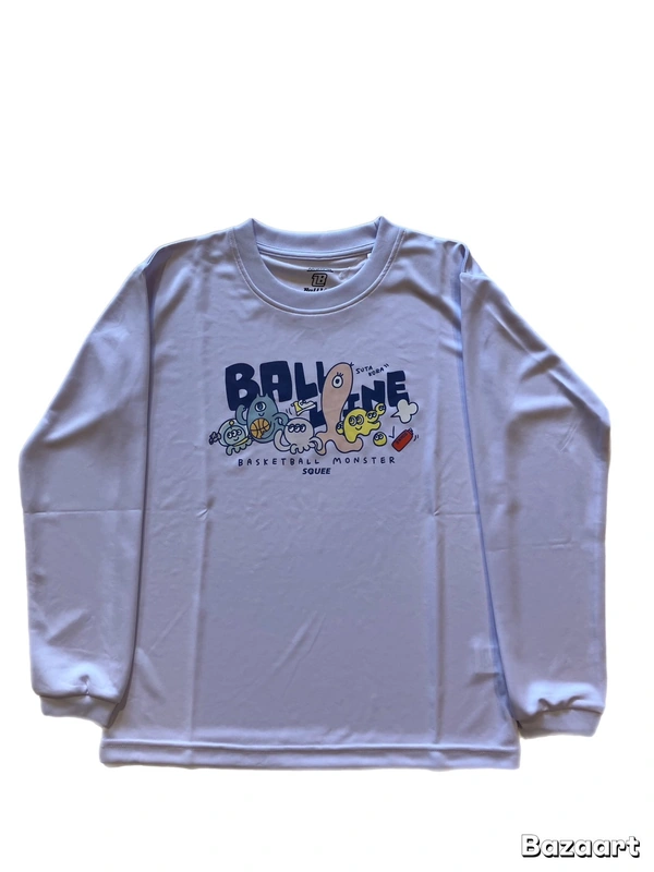 ロングスリーブ LONGSHIRTS バスケットボール NBT-6871 画像2